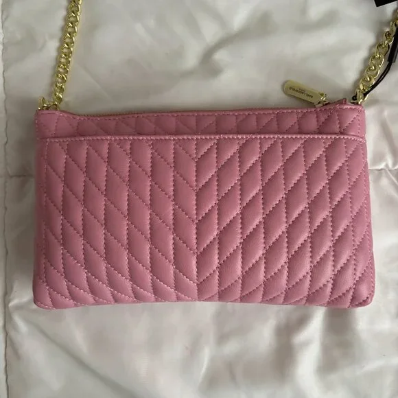 Karl Lagerfeld Paris Karolina Pink Crossbody NWT - Picture 8 of 9
